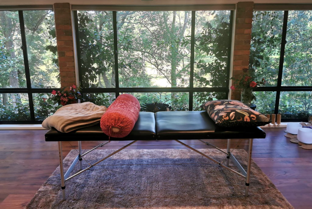 Reiki energy healing space