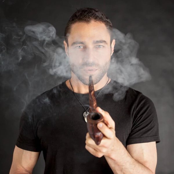 Andrew with Pipe